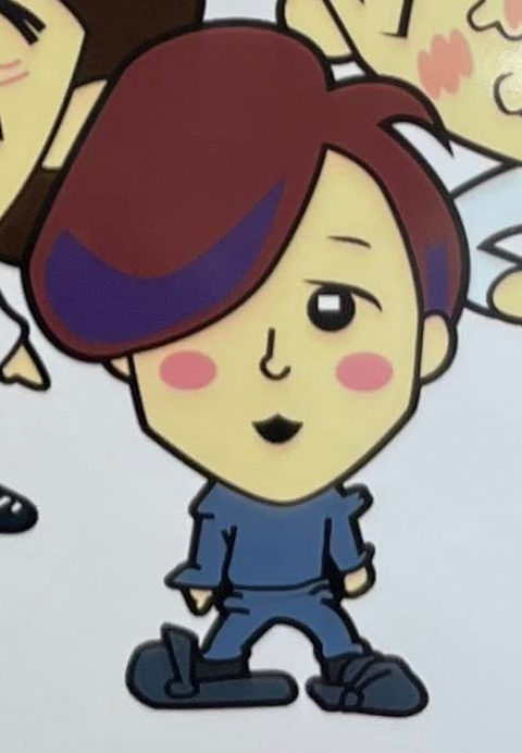 指導員林梨絵似顔絵