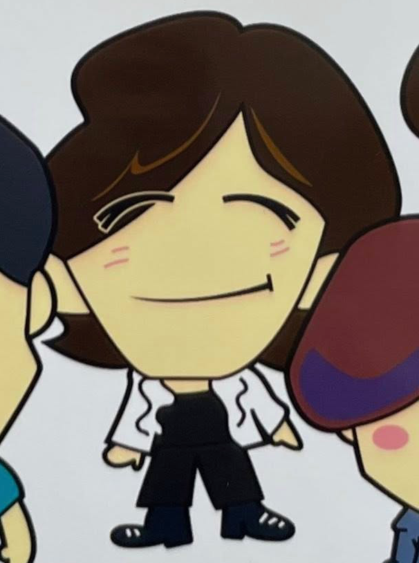 指導員井内公似顔絵