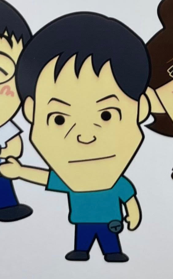 管理者西川諭似顔絵