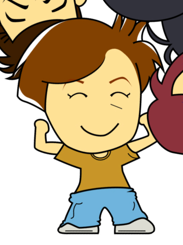 支援員山本さより似顔絵